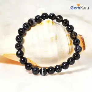 Sulemani Hakik Round Beads Bracelet